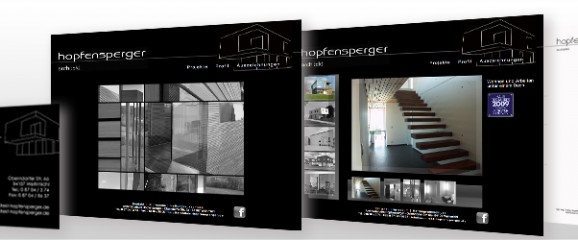 Re-Design Webseite Architekturbüro Hopfensperger